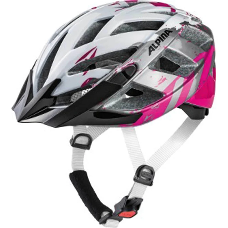 Fahrradhelm Alpina Panoma 2. 0 pearlwhite-magenta Gr. 56-59cm – Bild 2
