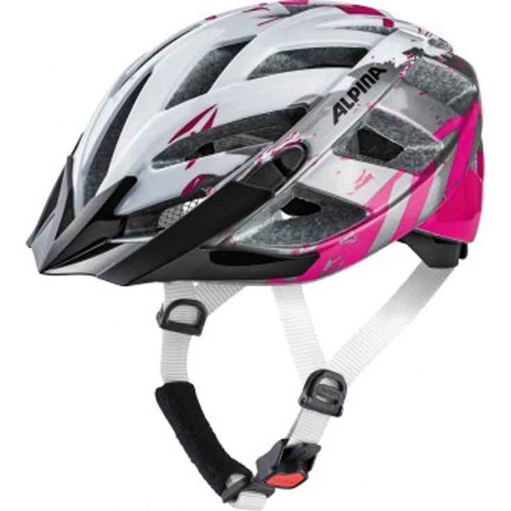 Fahrradhelm Alpina Panoma 2. 0 pearlwhite-magenta Gr. 56-59cm – Bild 1
