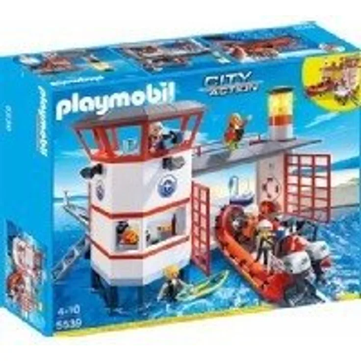 PLAYMOBIL - Küstenwachstation mit Leuchtturm 5539