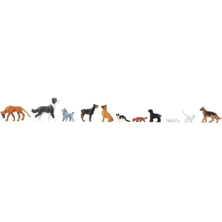 Faller 151902 H0 Figuren Hunde und Katzen