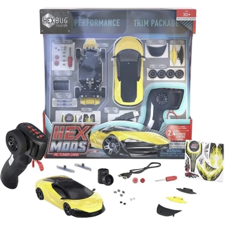 HexBug 501772 HEXMODS Pro Series Elite - Falcon 1:28 RC Modellauto Starter Modell Elektronik Sportwagen