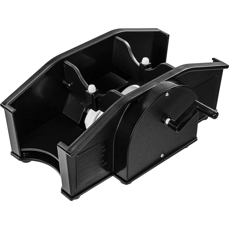 GAMES PLANET® Mechanischer Kartenmischer, 24x16x10cm, Farbe schwarz