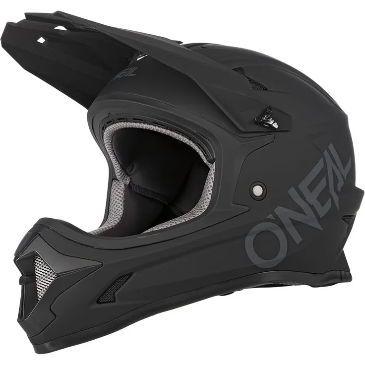 Oneal Sonus Youth Solid - Kids Fullface Helm - Schwarz 51 - 52 cm