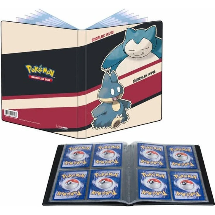 Pokemon - Snorlax & Munchlax - 4-Pocket Portfolio - A5 – Bild 1
