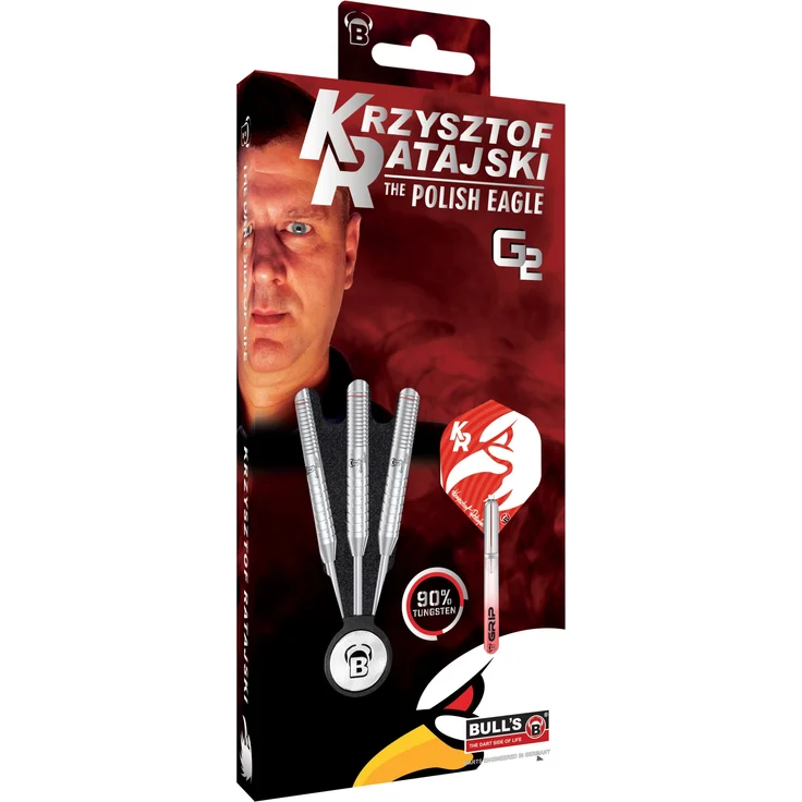 BULL'S Krzysztof Ratajski Original Generation 2 Steel Dart/ 26 Gr. /Verpackungseinheit 1 Stück – Bild 5