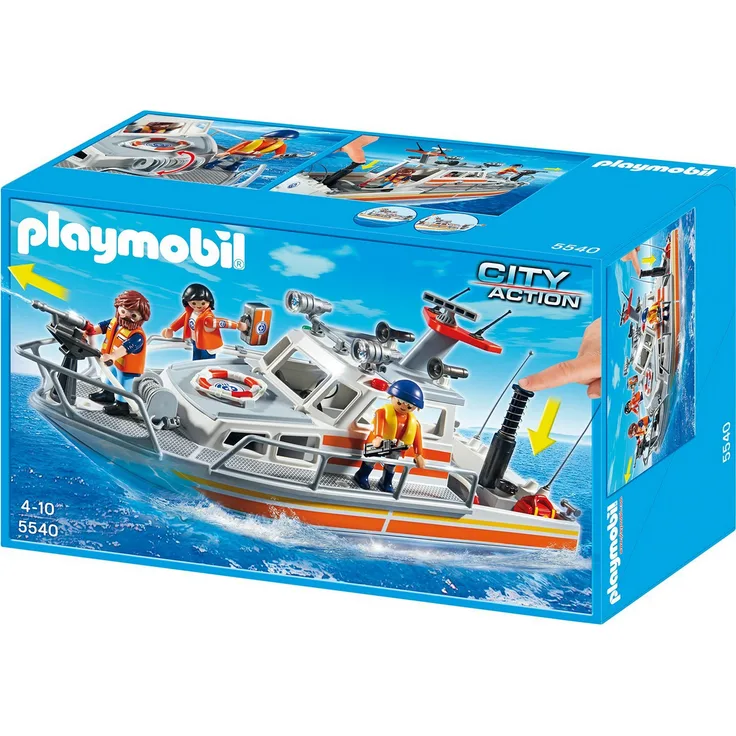PLAYMOBIL - Lösch-Rettungskreuzer 5540