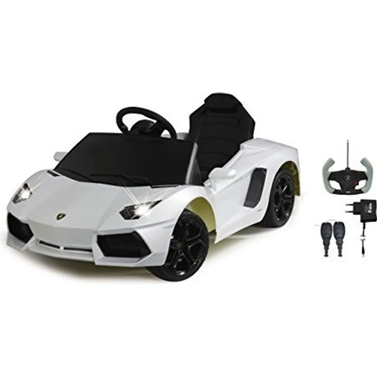 Jamara Kids - Ride on Car, Lamborghini Aventador LP700-4, weiß