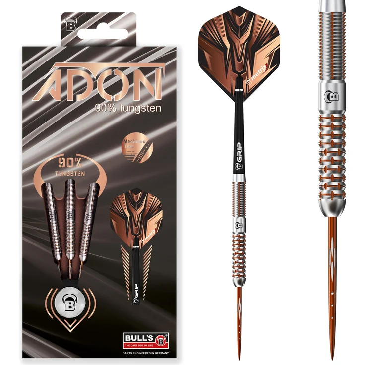 BULL'S Adon Steel Dart/ 23 Gr. /Verpackungseinheit 1 Stück – Bild 1