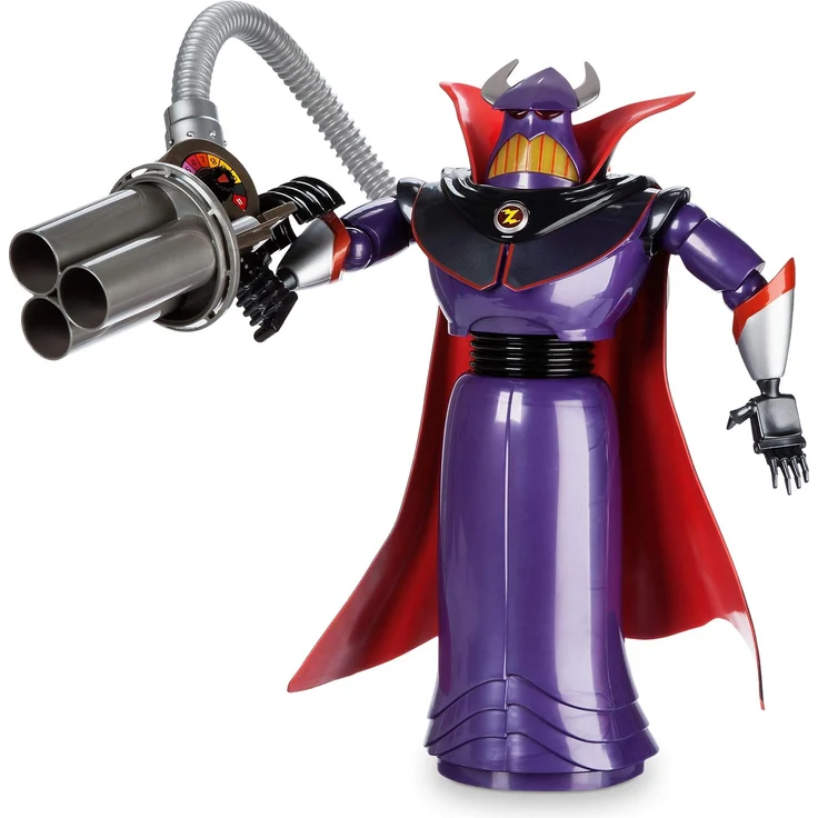 Disney Store Zurg Interaktive sprechende Spielzeug-Geschichte-Actionfigur, verfügt über 14 + englische Sätze, Mund und Augen leuchten beim Sprechen, geeignet für Kinder ab 3 Jahren – Bild 1