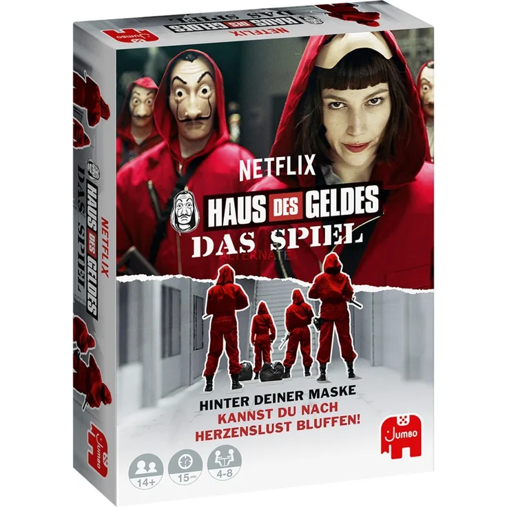 Jumbo Spiele - Haus des Geldes - Das Spiel - Ab 14 Jahren