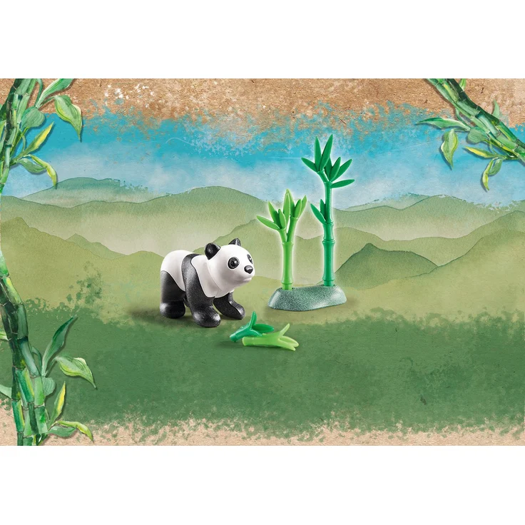 PLAYMOBIL Wiltopia 71072 'Junger Panda', 7 Teile, ab 4 Jahren – Bild 3