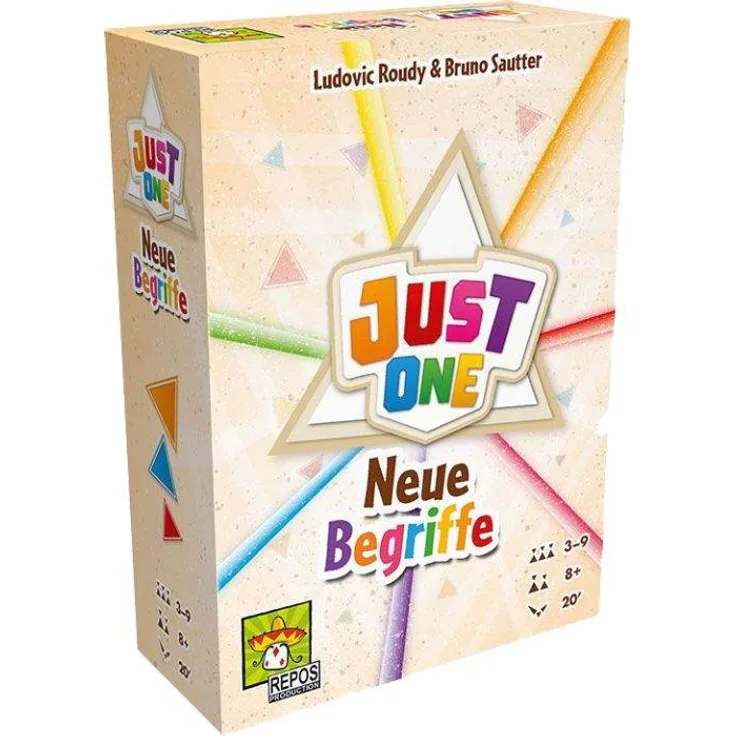 Asmodee Repos Production 'Just One - Neue Begriffe' Spielerweiterung, über 500 neue Begriffe, 3-9 Spieler, ab 8 Jahren - Preisvergleich