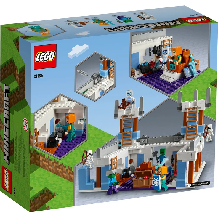 LEGO Minecraft 21186 'Der Eispalast', 499 Teile, ab 8 Jahren – Bild 5
