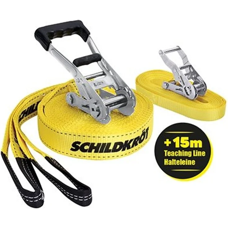 Slackline 15m, inkl. Teaching Line – Bild 1