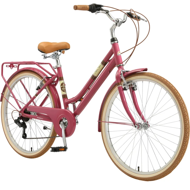 BIKESTAR Kinderfahrrad 26 Zoll | 16 Zoll Rahmen, 7 Gang, Berry - Preisvergleich – Bild 1