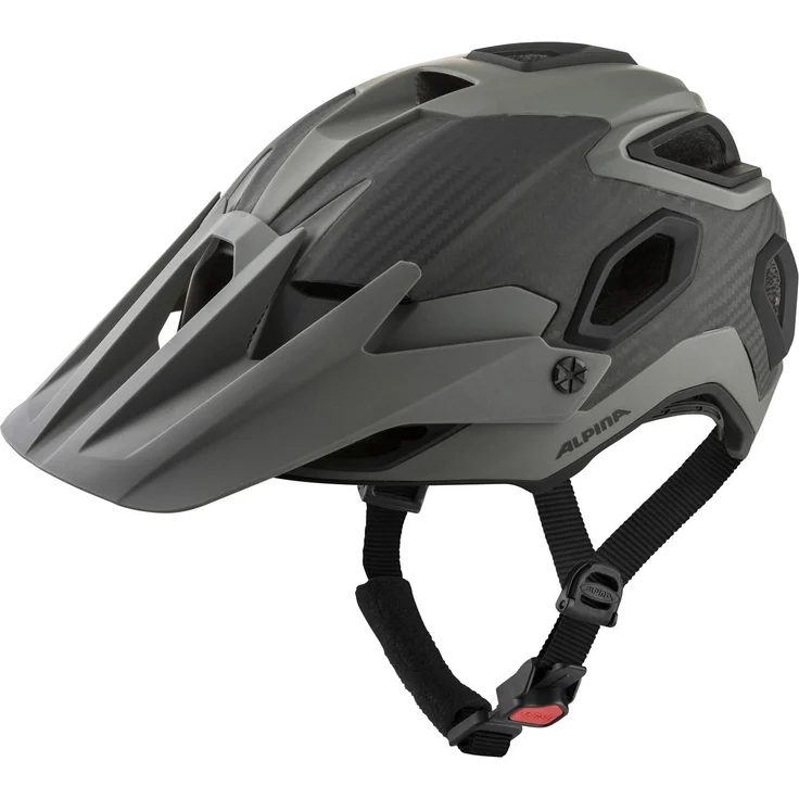 Alpina Rootage Coffee - Grey Matt, Größe 52 - 57 cm - Fahrradhelm;, Farbe Grau – Bild 2