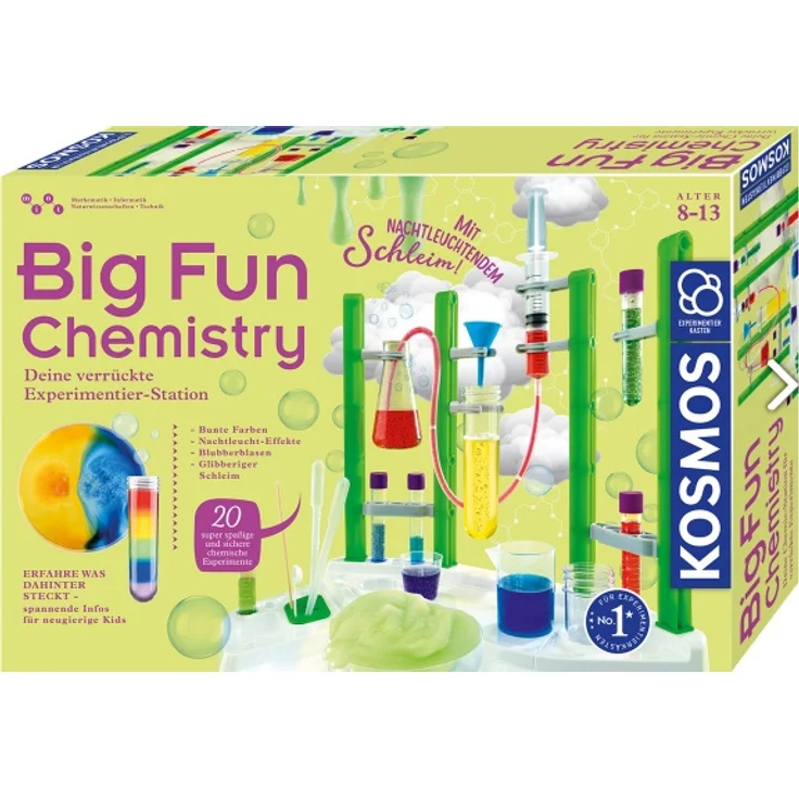 Chemiebaukasten selber machen Big Fun Chemistry Papier – Bild 1