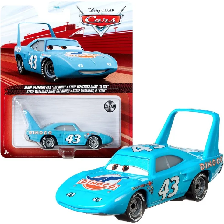 Auswahl Fahrzeuge Racing Style | Disney Cars | Die Cast 1:55 Auto | Mattel King