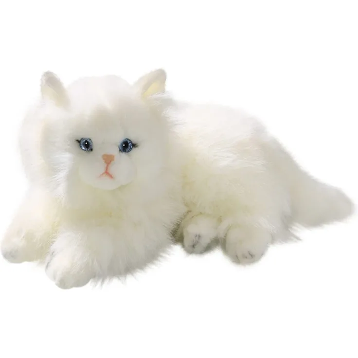 Carl Dick Katze, Perserkatze weiß, Plüschtier, Kuscheltier ca. 30cm 3199