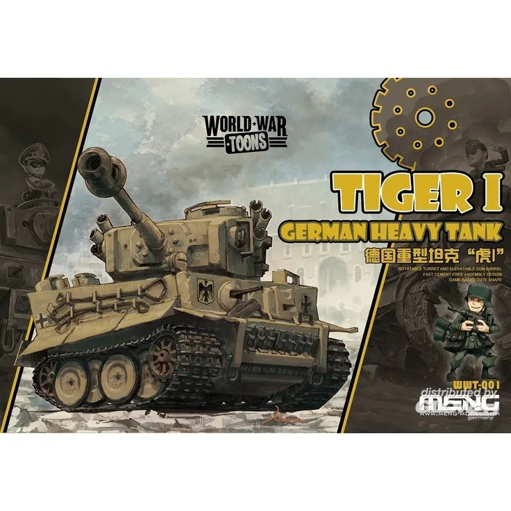 MENG-Model WWT-001 German Heavy Tank Tiger I