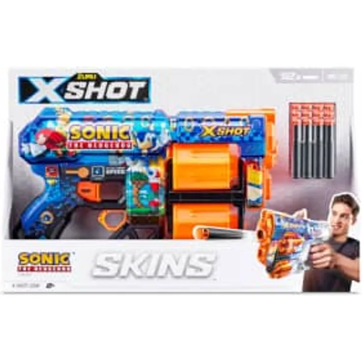 Sonic the Hedgehog - X-Shot Skins Blaster