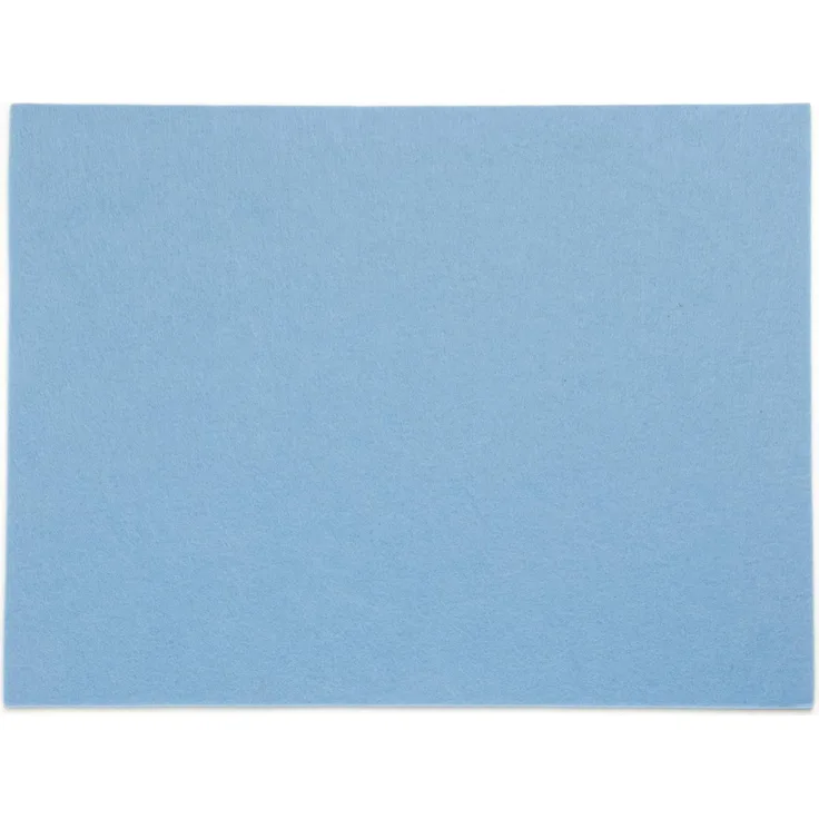 Glorex Bastelfilz hellblau 30 x 40 cm, 1 Bogen