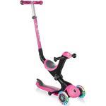 Scooter Globber GO-UP Deluxe Lights Pink - Preisvergleich