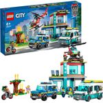 LEGO City 60371 'Hauptquartier der Rettungsfahrzeuge', 706 Teile, ab 6 Jahren