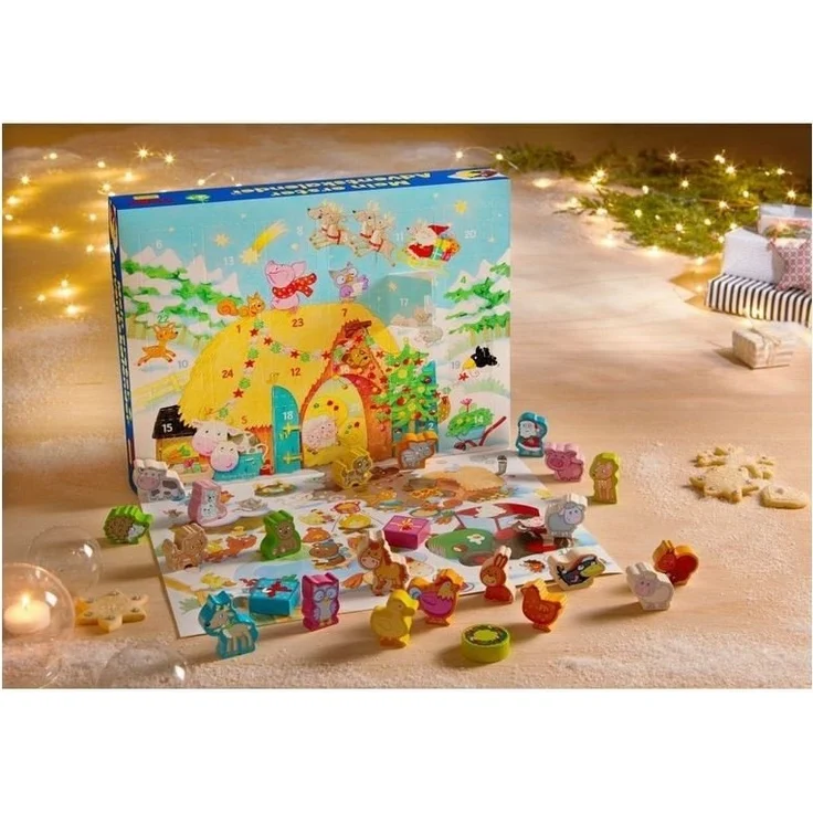 HABA 303156 Mein erster Adventskalender-Weihnachten auf dem Bauernhof – Bild 6