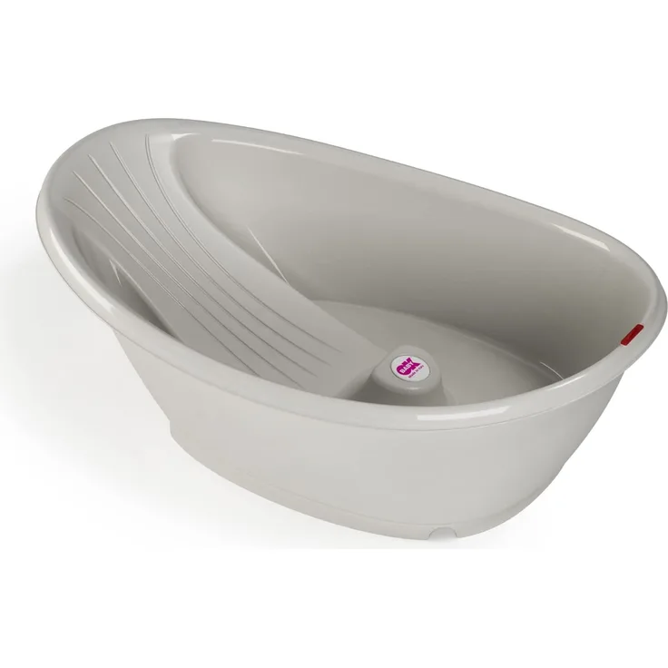OKBABY Bella - Die gemütliche Badewanne für Neugeborene und Babys von 0-12 Monate - Grau, 39232300