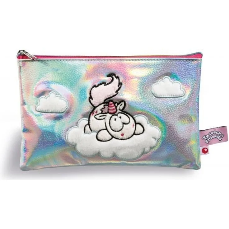 NICI - Mäppchen - Theodor auf Wolken - in silber