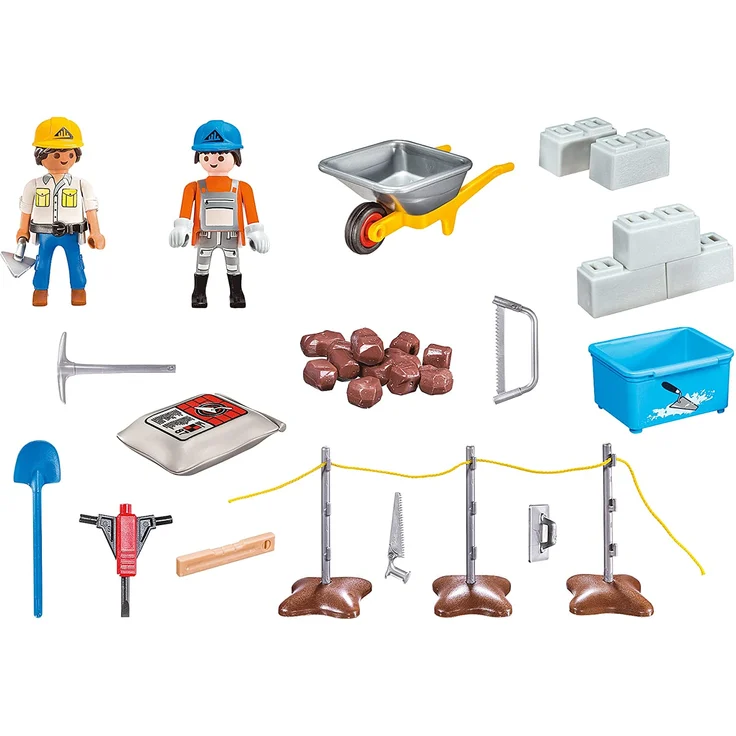 Playmobil City Action 70528 'Construction Site Carry Case', 42 Teile, ab 4 Jahren – Bild 2