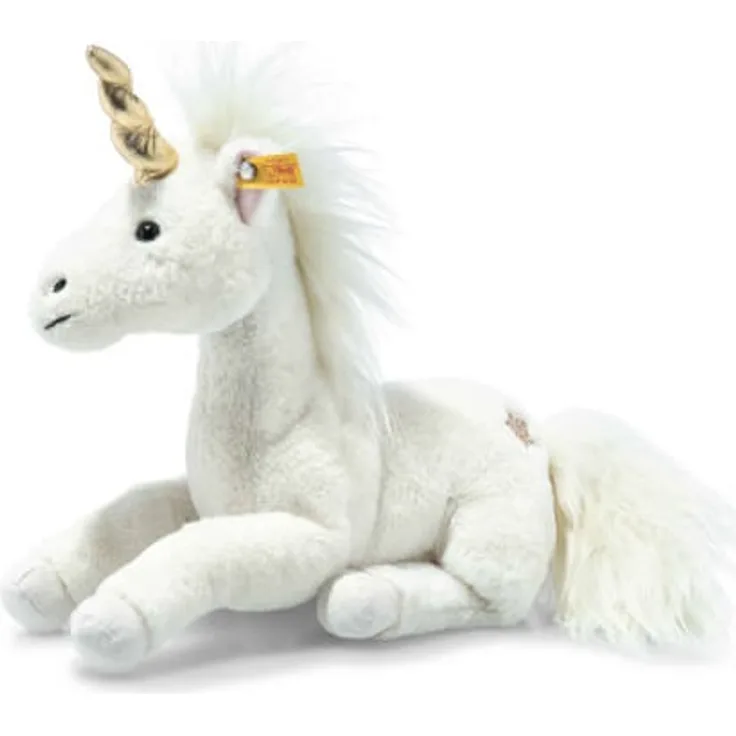 Steiff Unica Schlenker Einhorn 27 weiss