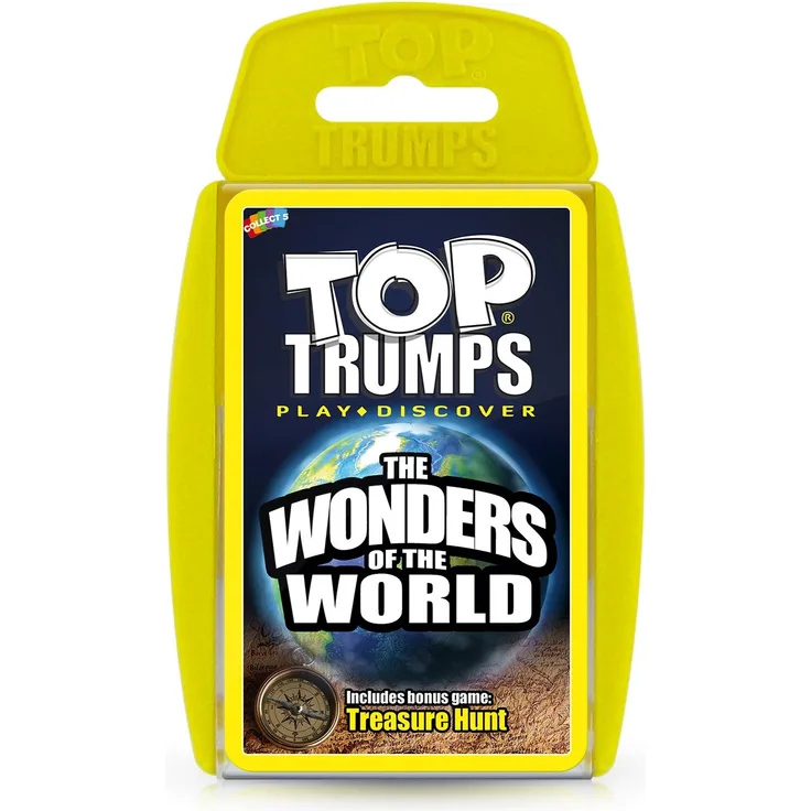 Top Trumps Wonders of The World Kartenspiel