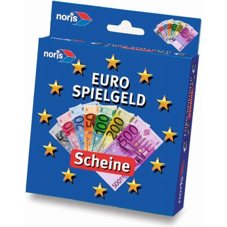 Noris Spiele - Euro-Spielgeld, Scheine