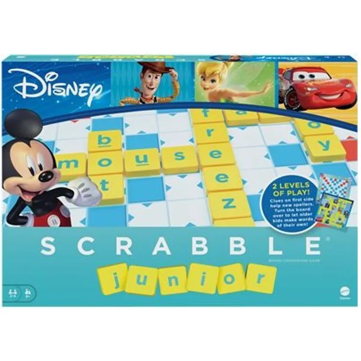 Mattel - Mattel Games - Scrabble Junior Disney™ Edition, D
