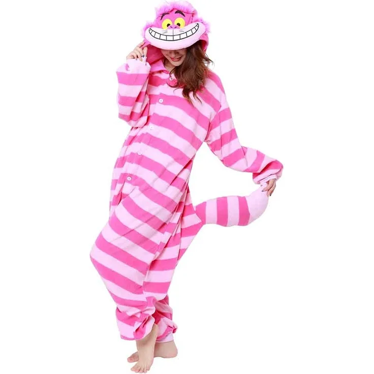 Cheshire Cat Kostüm / Kigurumi Onesie Jumpsuit
