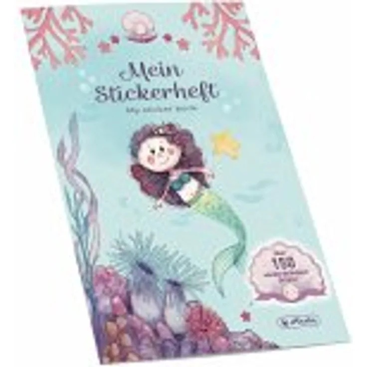 Herlitz Stickerheft A5 Meerjungfrau 150 wiederablösbare Sticker