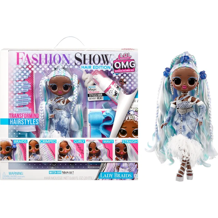 L. O. L. Surprise OMG Fashion Show Hair Edition - Lady Braids – Bild 1