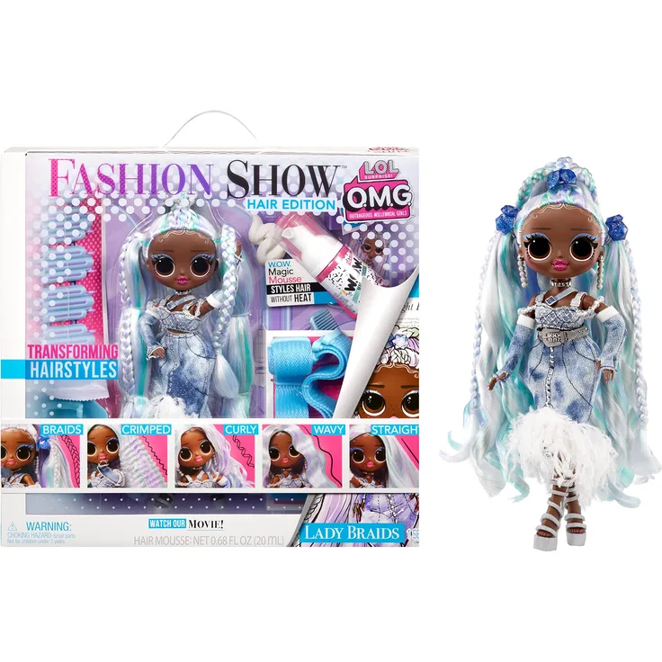 L. O. L. Surprise OMG Fashion Show Hair Edition - Lady Braids