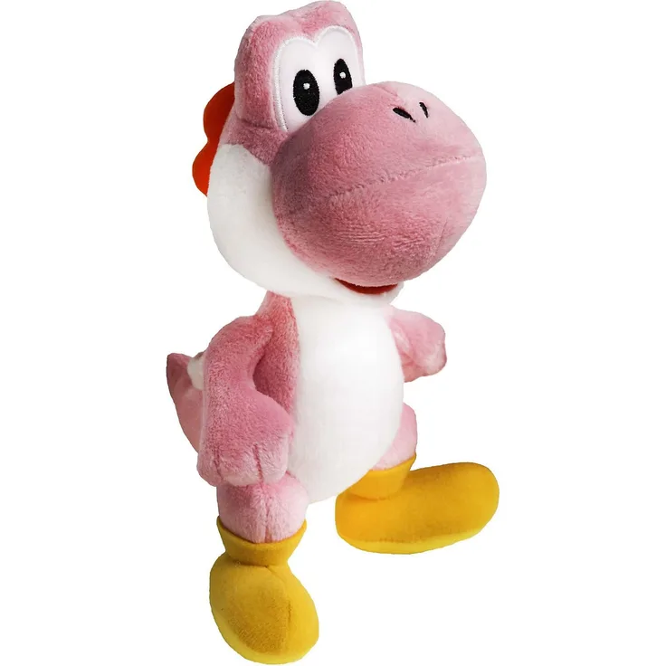 Nintendo Yoshi stehend Plüsch pink, 20 cm Yoshi Plüschfiguren