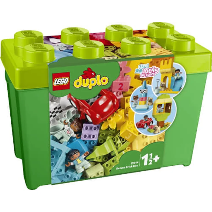 LEGO DUPLO 10914 'Deluxe Steinebox', 85 Teile, ab 18 Monaten, Bauset mit Aufbewahrungsbox, erstes Steine-Lernspielzeug für Kleinkinder – Bild 2
