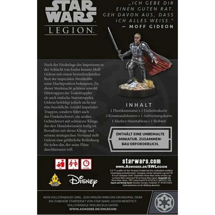Star Wars: Legion – Moff Gideon – Bild 2