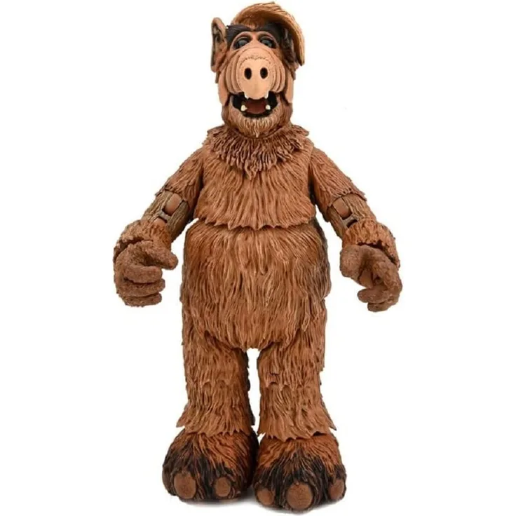 NECA Alf 7" Scale Actionfigur Ultimate Alf aus Kunststoff,, Geschenkverpackung.