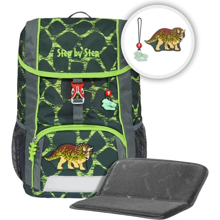 Step by Step KID Kinderrucksack-Set Dino Tres – Bild 1