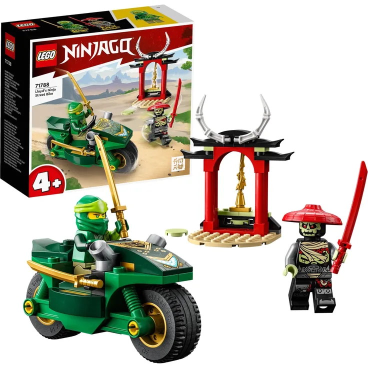 LEGO Ninjago 71788 'Lloyds Ninja-Motorrad', 64 Teile, ab 4 Jahren