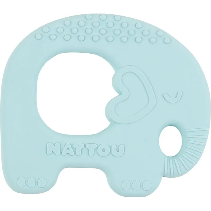 Beissring Elefant hellblau