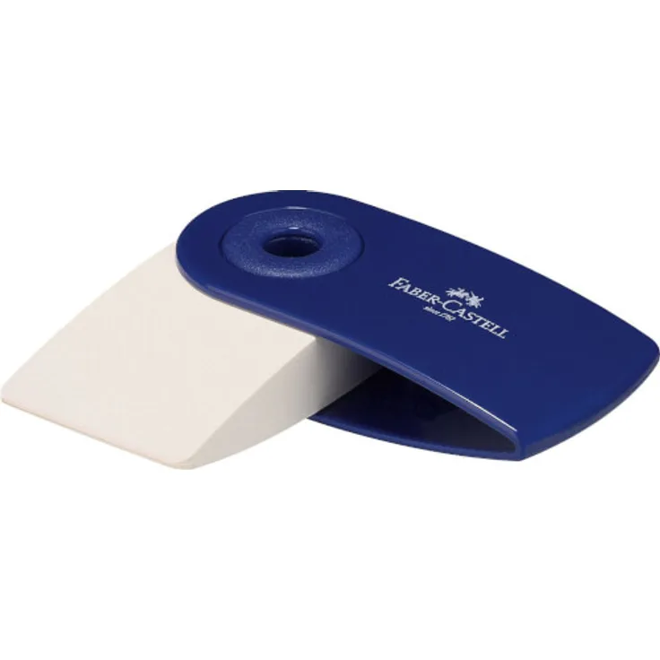 FABER-CASTELL Radierer SLEEVE mini Farbe - Brombeer oder blau