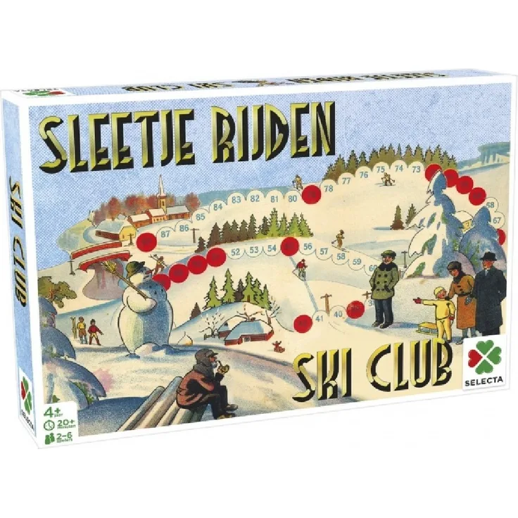 Gesellschaftsspiel Spiele der Vergangenheit: Schlitten/Reiten/Ski Club