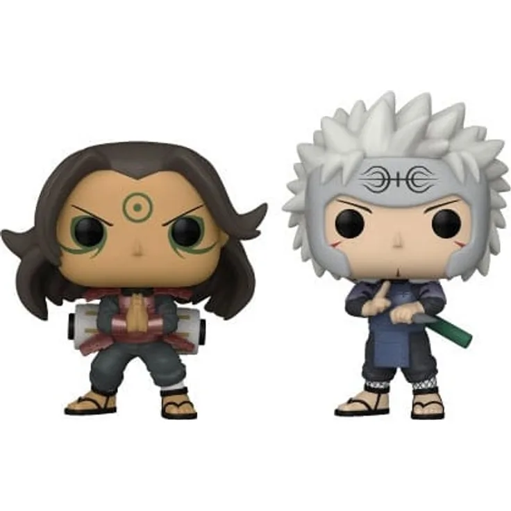 Naruto Shippuden POP! Animation Vinyl Figuren 2er-Pack Hashirama & Tobirama 9 cm